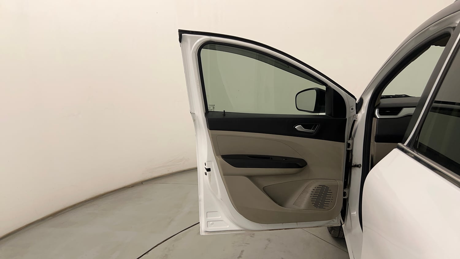 Used 2022 Renault Triber RXZ Petrol Manual interior LEFT FRONT DOOR OPEN VIEW