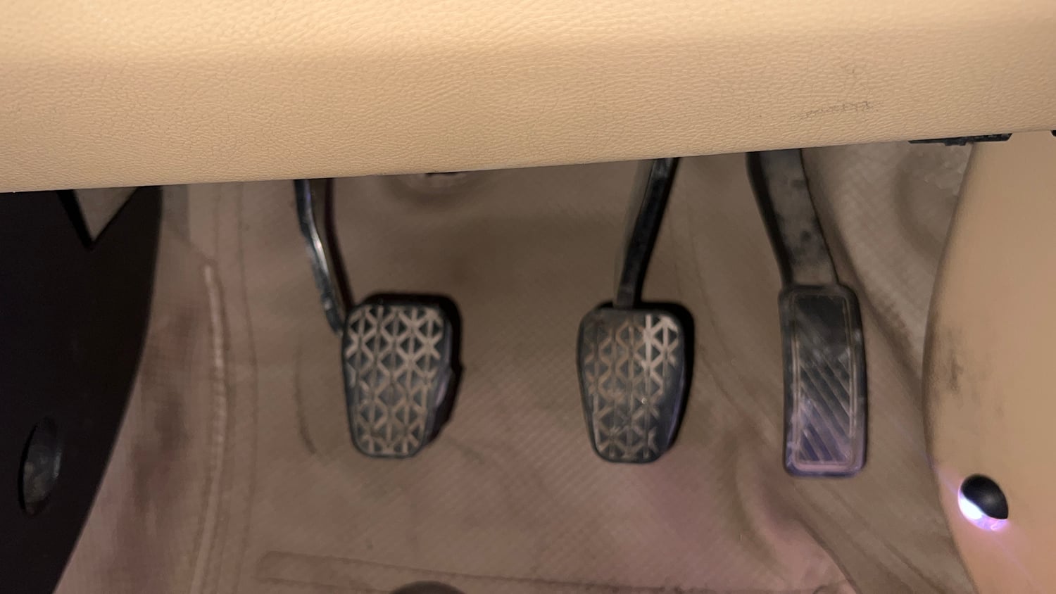 Used 2016 Ford Figo Aspire Titanium1.5 TDCi Diesel Manual interior PEDALS VIEW