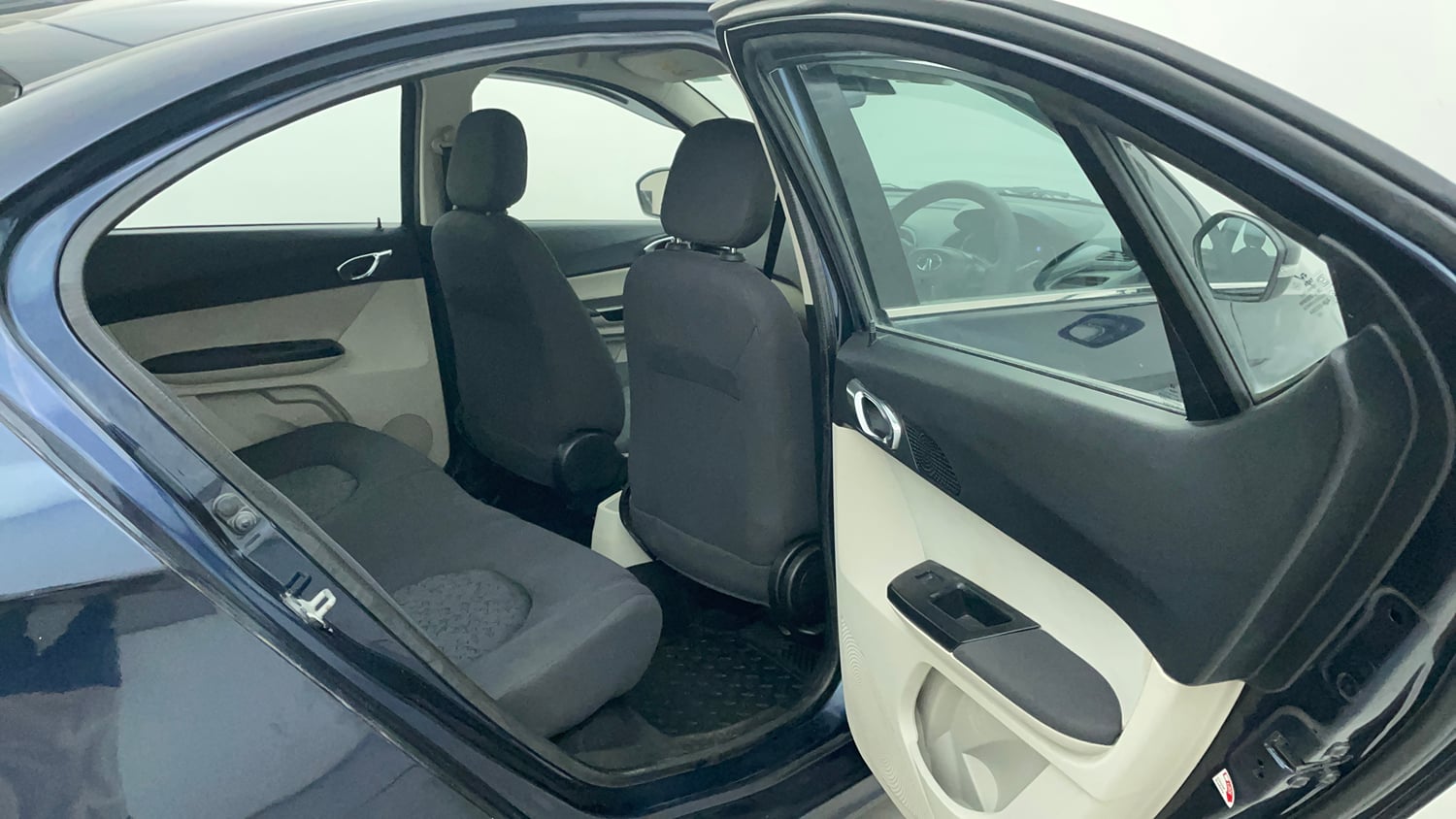 Used 2022 Tata Tigor XZ Plus Petrol Manual interior RIGHT SIDE REAR DOOR CABIN VIEW