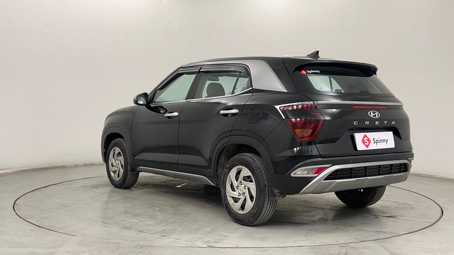 Used 2022 Hyundai Creta EX 1.5 Petrol Petrol Manual exterior LEFT REAR CORNER VIEW