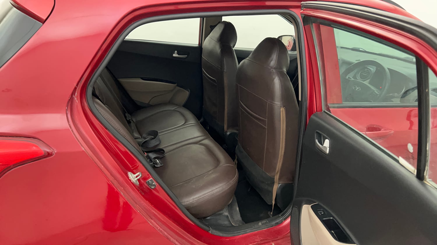Used 2018 Hyundai Grand i10 Sportz 1.2 Kappa VTVT Petrol Manual interior RIGHT SIDE REAR DOOR CABIN VIEW