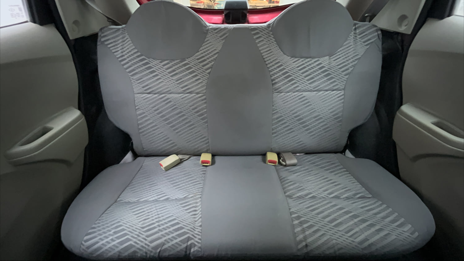 Used 2016 Datsun GO T Petrol Manual interior REAR SEAT CONDITION VIEW