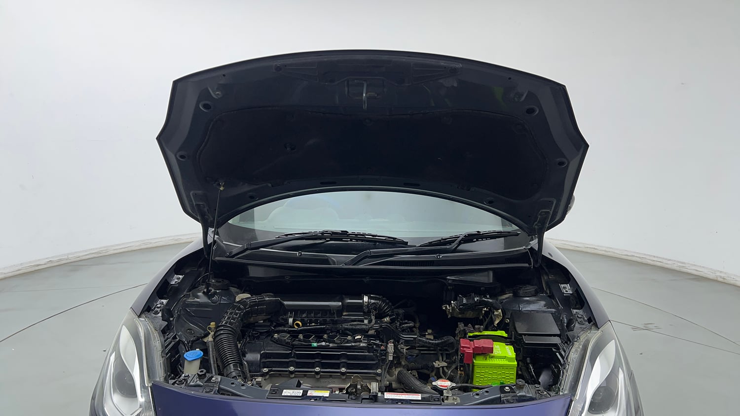 Used 2019 Maruti Suzuki Swift ZXi Plus Petrol Manual engine ENGINE & BONNET OPEN FRONT VIEW