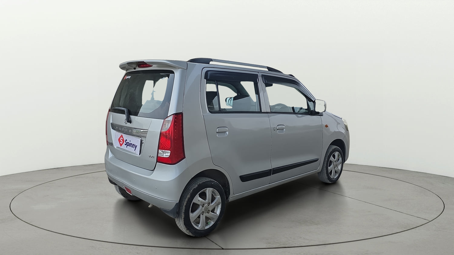 Used 2015 Maruti Suzuki Wagon R VXI Petrol Manual exterior RIGHT REAR CORNER VIEW