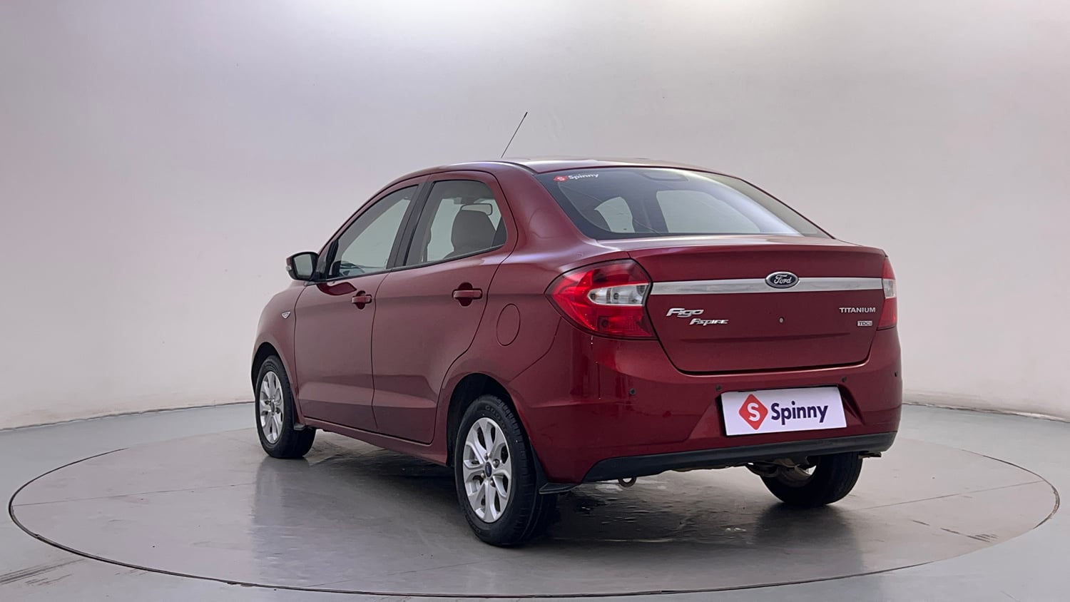 Used 2016 Ford Figo Aspire Titanium1.5 TDCi Diesel Manual exterior LEFT REAR CORNER VIEW