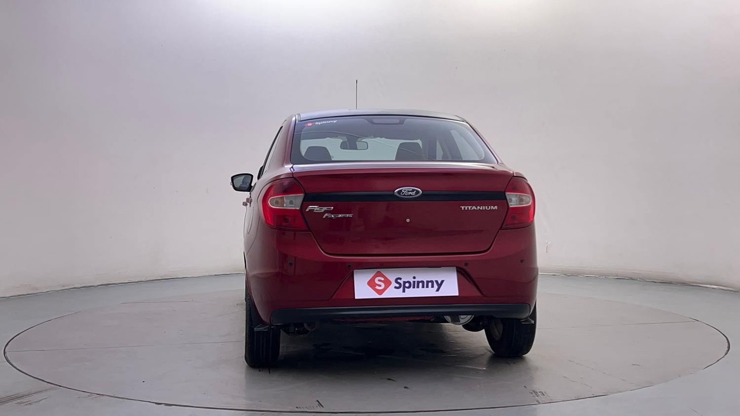 Used 2016 Ford Figo Aspire Titanium 1.2 Ti-VCT Petrol Manual exterior BACK VIEW
