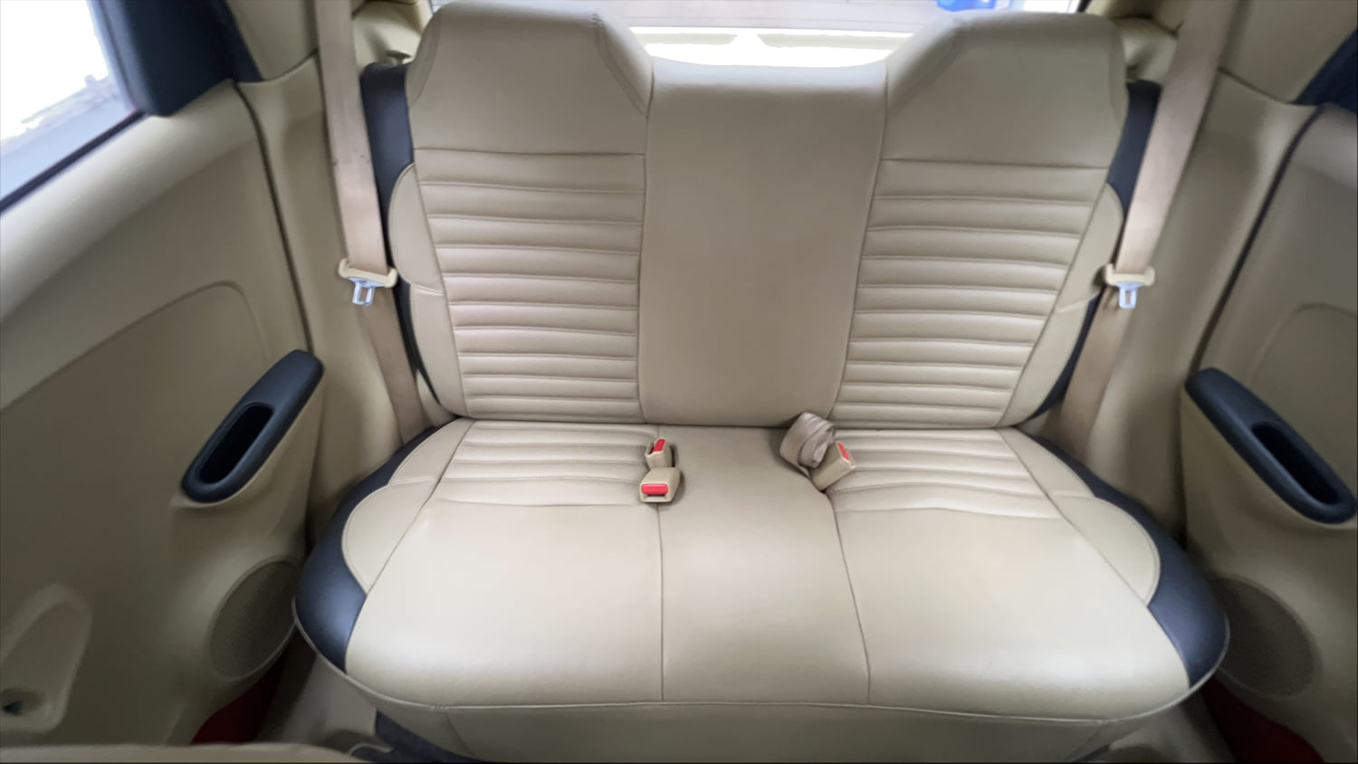 Used 2016 Honda Brio S MT Petrol Manual interior REAR SEAT CONDITION VIEW