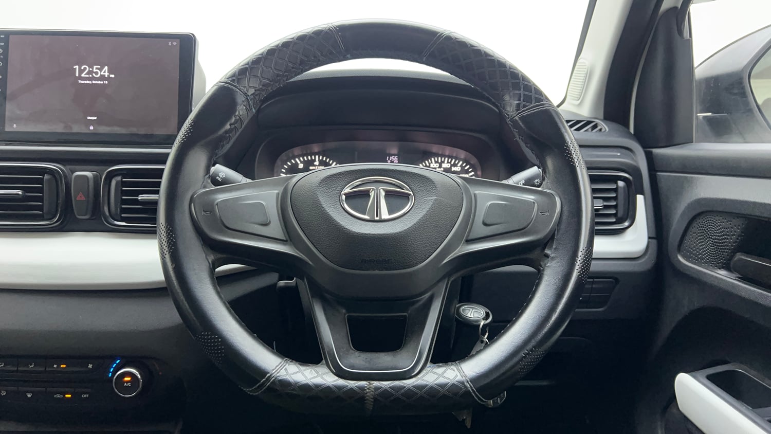 Used 2023 Tata Punch Pure MT Petrol Manual interior STEERING VIEW