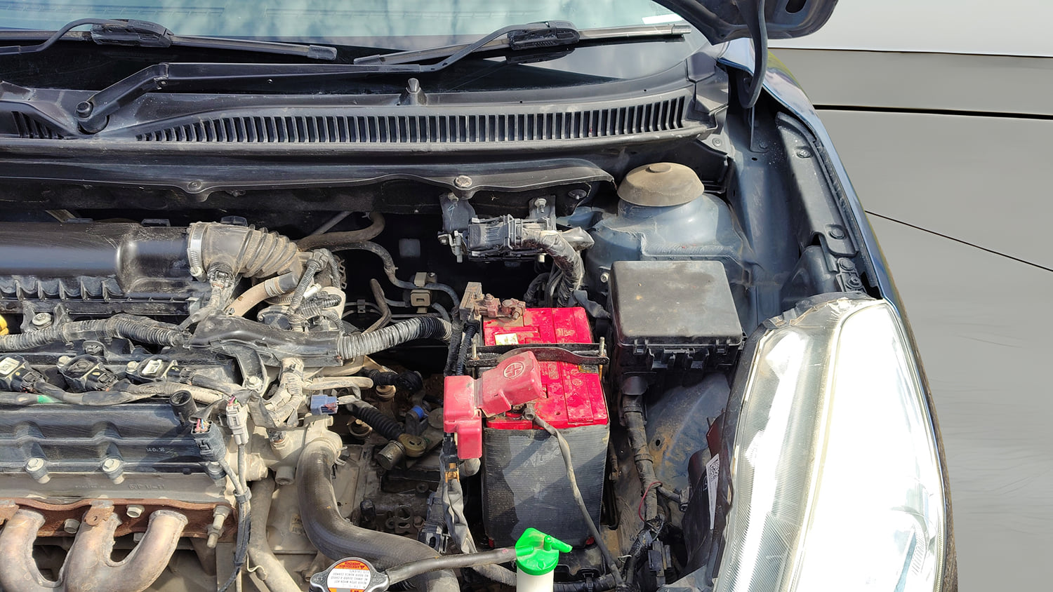 Used 2018 Maruti Suzuki Baleno Delta 1.2 Petrol Manual engine ENGINE LEFT SIDE VIEW