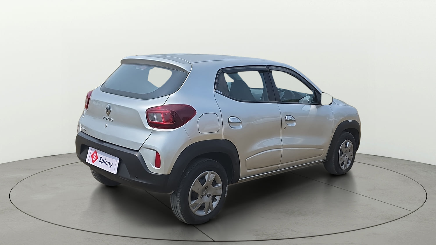 Used 2021 Renault Kwid RXT 1.0 Opt Petrol Manual exterior RIGHT REAR CORNER VIEW