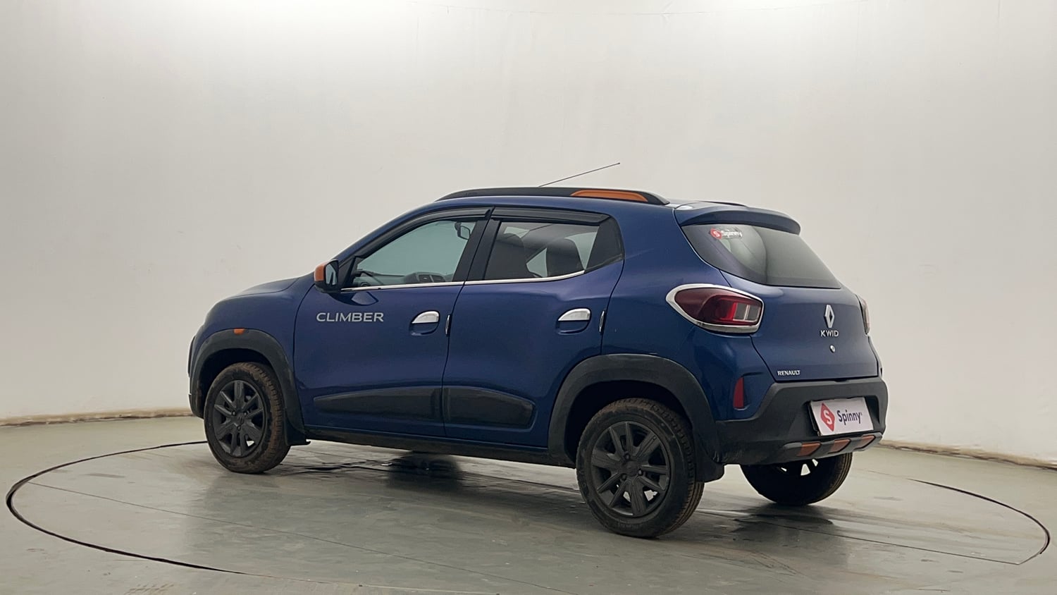 Used 2021 Renault Kwid CLIMBER 1.0 Opt Petrol Manual exterior LEFT REAR CORNER VIEW
