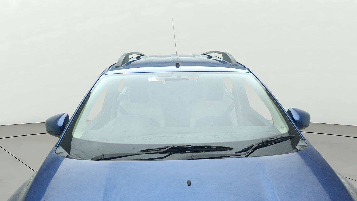 Used 2020 Renault Triber RXZ Petrol Manual exterior FRONT WINDSHIELD VIEW