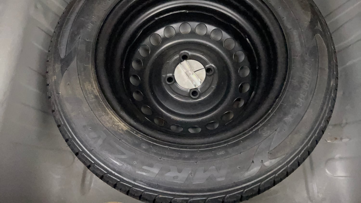 Used 2018 Honda Amaze 1.2 VX MT Petrol Petrol Manual tyres SPARE TYRE VIEW