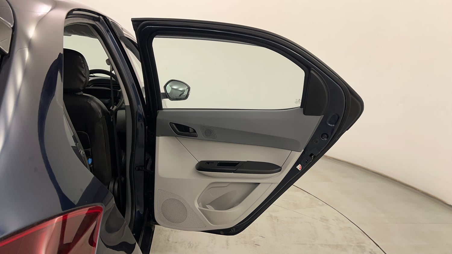 Used 2025 Tata Tiago XTA Petrol Automatic interior RIGHT REAR DOOR OPEN VIEW