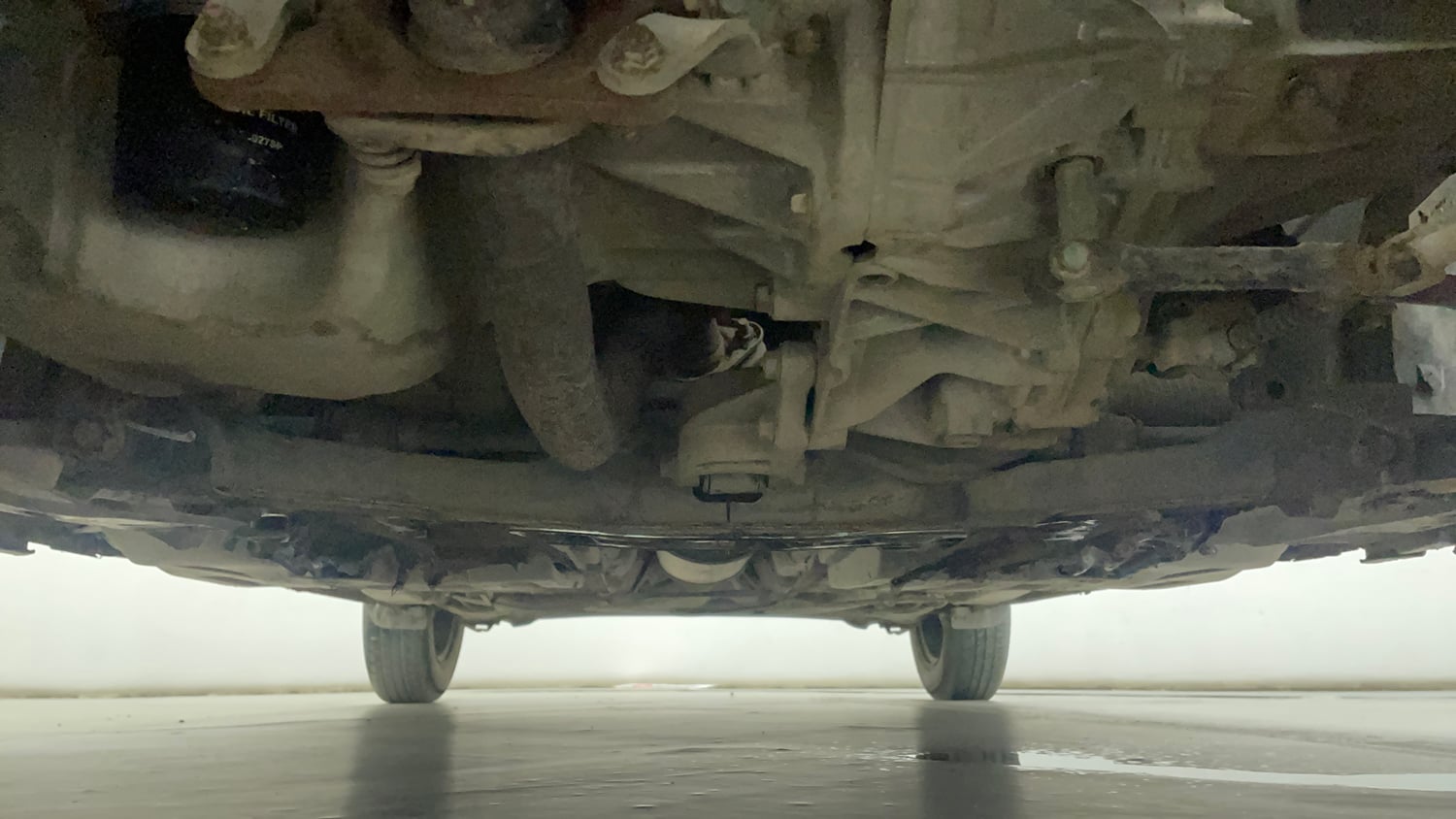 Used 2022 Maruti Suzuki Swift VXi Petrol Manual extra FRONT LEFT UNDERBODY VIEW