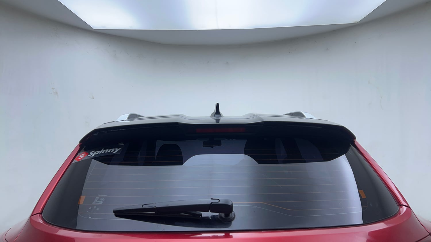 Used 2024 Nissan Magnite XV Premium Turbo CVT Dual Tone Petrol Automatic exterior BACK WINDSHIELD VIEW