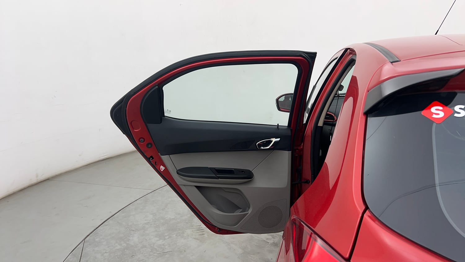 Used 2018 Tata Tiago Revotron XZ Petrol Manual interior LEFT REAR DOOR OPEN VIEW