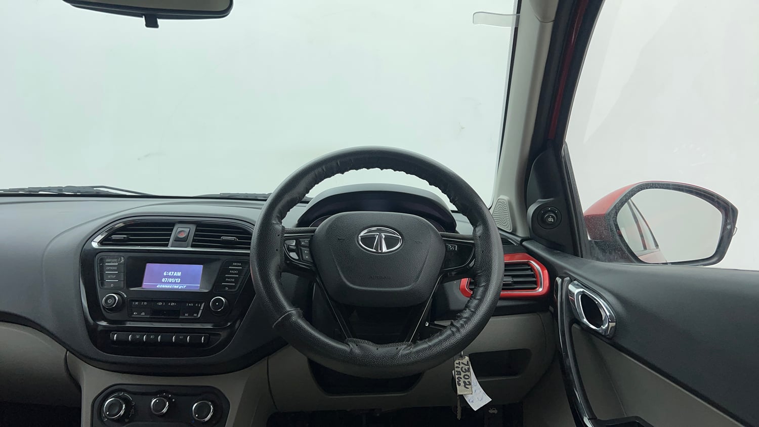 Used 2018 Tata Tiago Revotron XZ Petrol Manual interior STEERING VIEW
