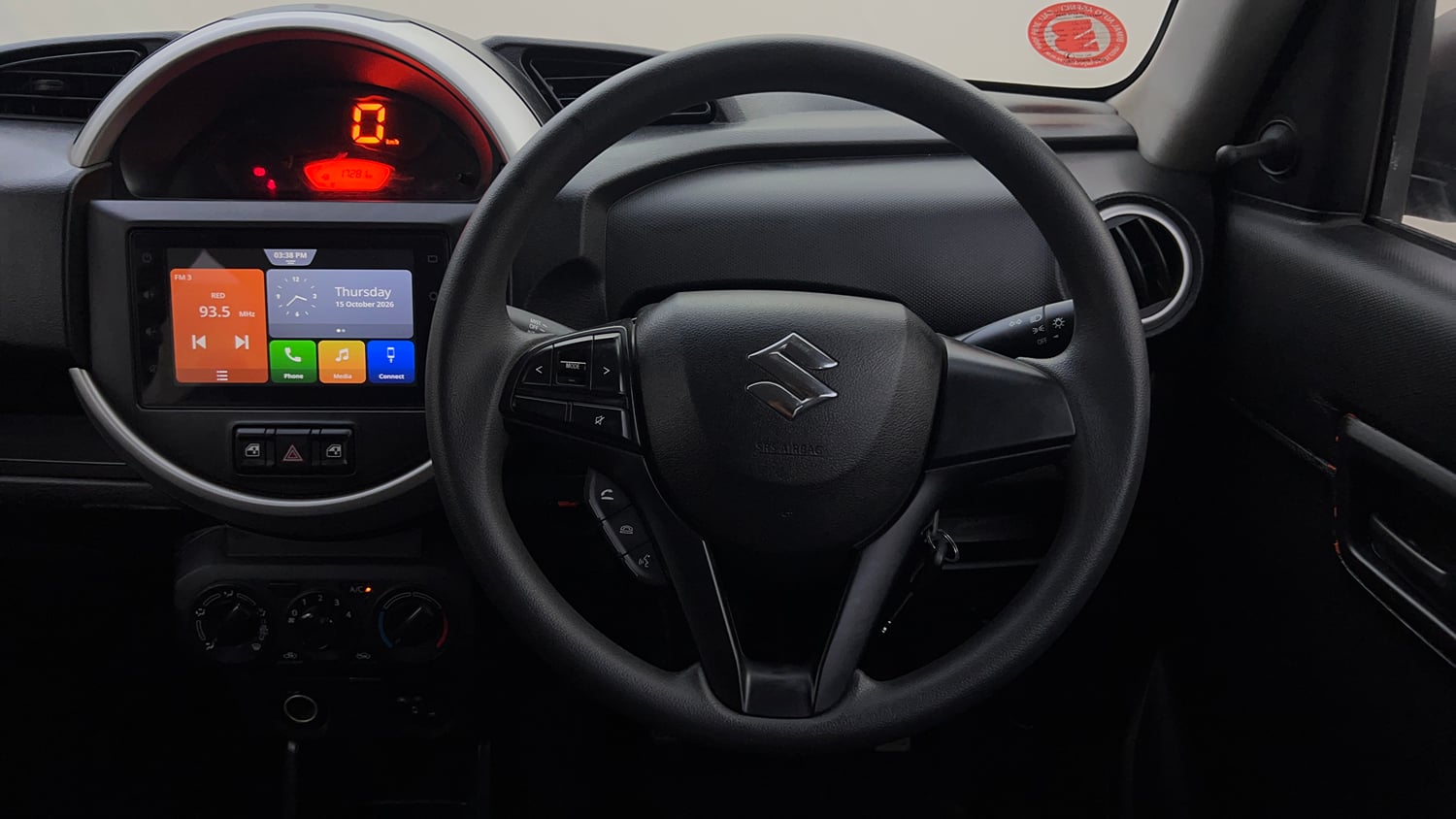 Used 2021 Maruti Suzuki S-Presso VXi Plus Petrol Manual top_features Steering mounted controls
