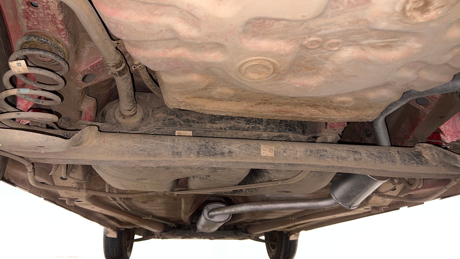 Used 2021 Maruti Suzuki S-Presso VXi Plus Petrol Manual extra REAR UNDERBODY VIEW (TAKEN FROM REAR)