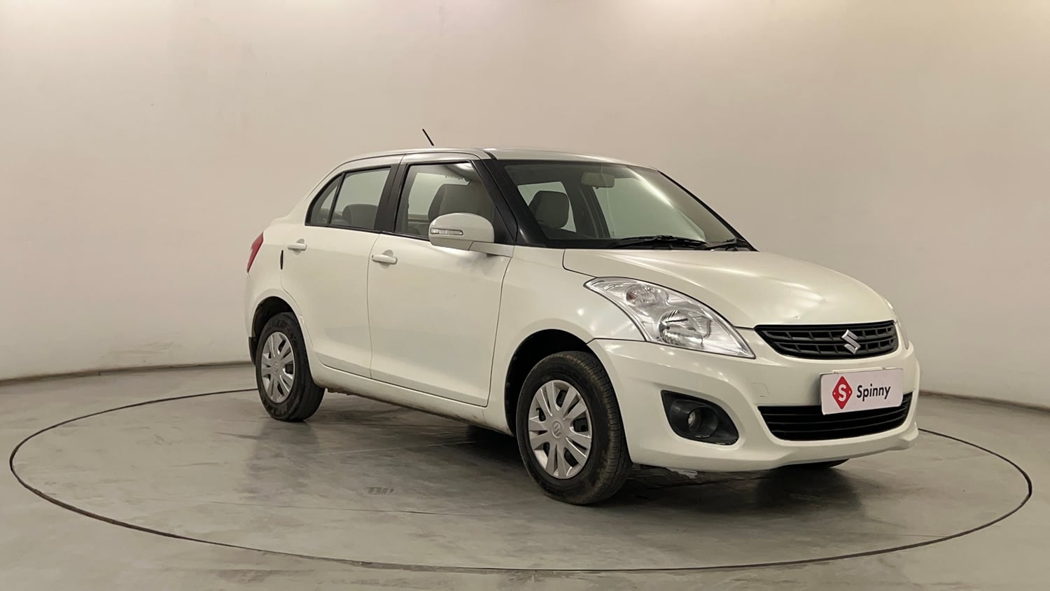Used 2012 Maruti Suzuki Swift Dzire VXI Petrol Manual exterior RIGHT FRONT CORNER VIEW