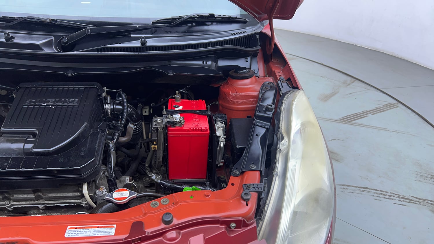 Used 2014 Maruti Suzuki Swift VXi Petrol Manual engine ENGINE LEFT SIDE VIEW
