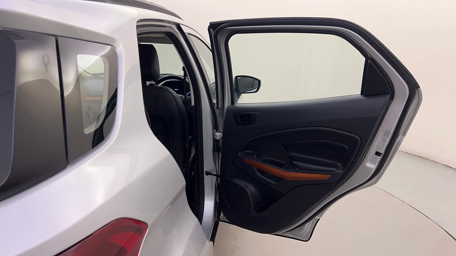 Used 2021 Ford EcoSport S MT 1.5 Ti-VCT Petrol Manual interior RIGHT REAR DOOR OPEN VIEW