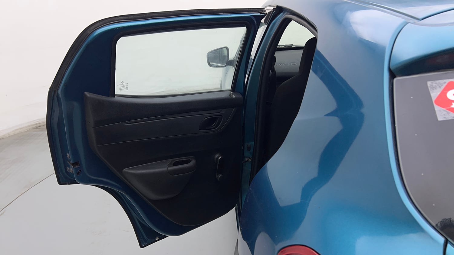 Used 2020 Renault Kwid RXL Petrol Manual interior LEFT REAR DOOR OPEN VIEW