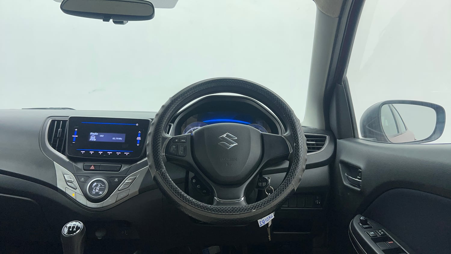 Used 2019 Maruti Suzuki Baleno Delta Petrol Manual interior STEERING VIEW