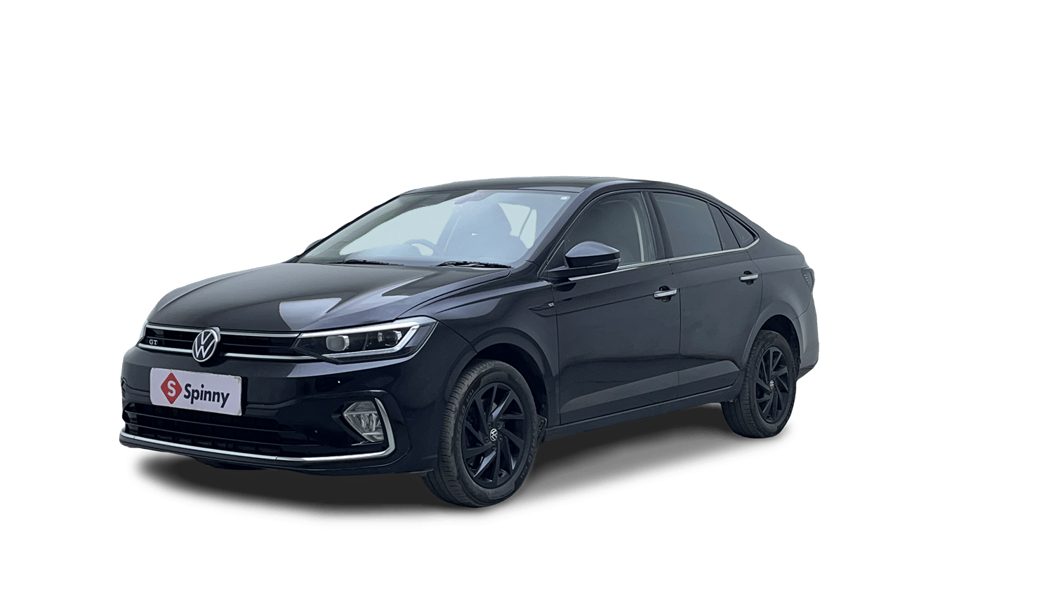 Used 2024 Volkswagen Virtus GT Plus Edge LE DSG Deep Black Pearl (Electric Seats) Petrol Automatic Image