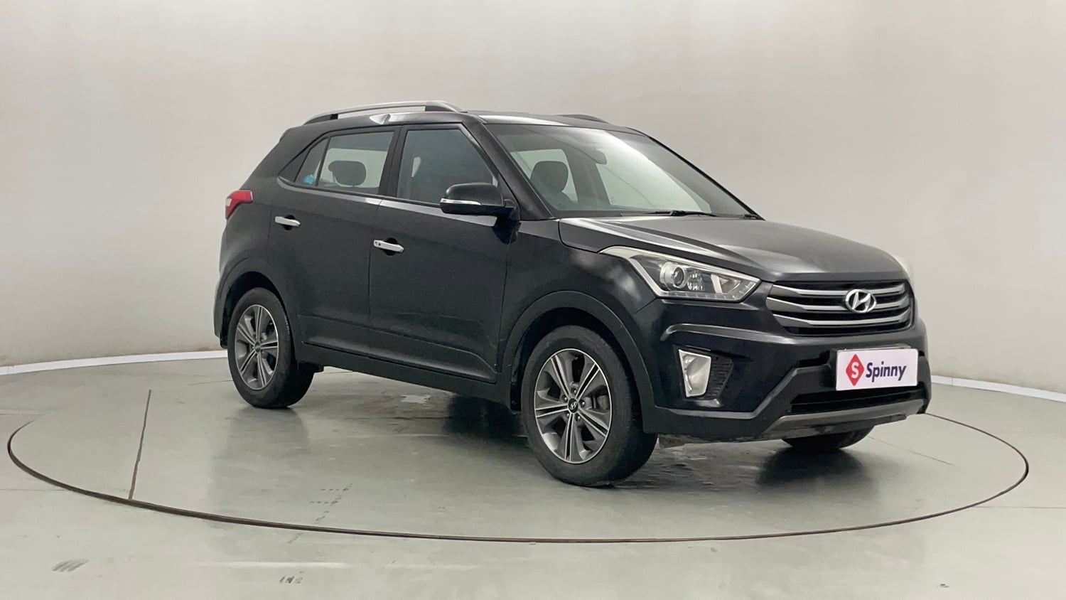 Used 2016 Hyundai Creta 1.6 SX Plus AT Petrol Petrol Automatic exterior RIGHT FRONT CORNER VIEW
