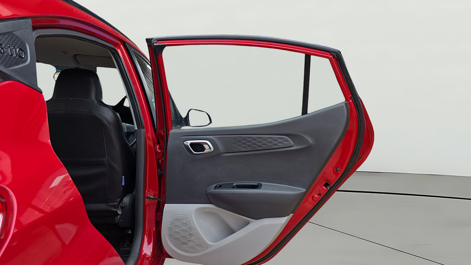 Used 2020 Hyundai Grand i10 Nios Asta 1.2 Kappa VTVT Petrol Manual interior RIGHT REAR DOOR OPEN VIEW
