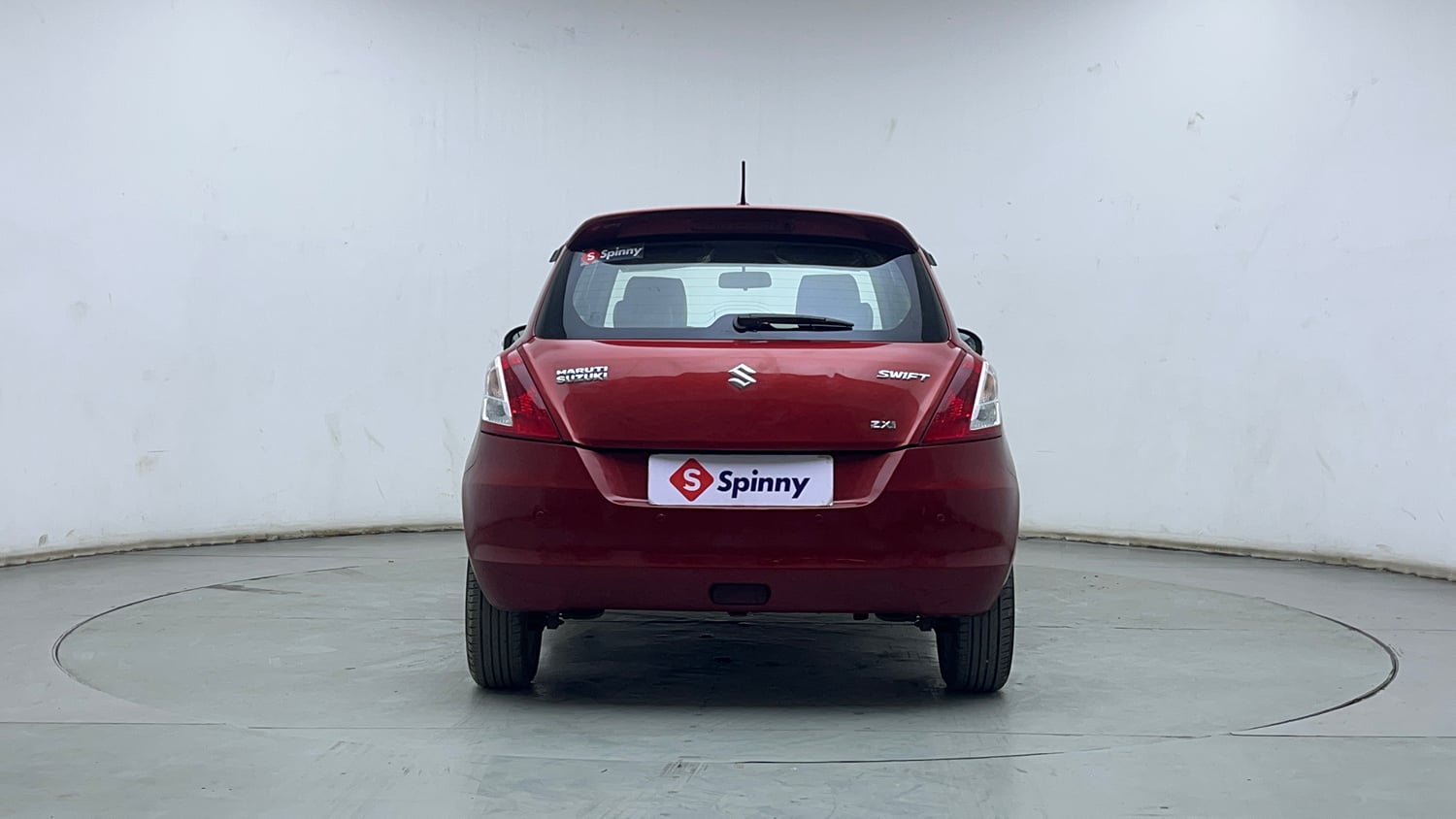 Used 2014 Maruti Suzuki Swift ZXi Petrol Manual exterior BACK VIEW