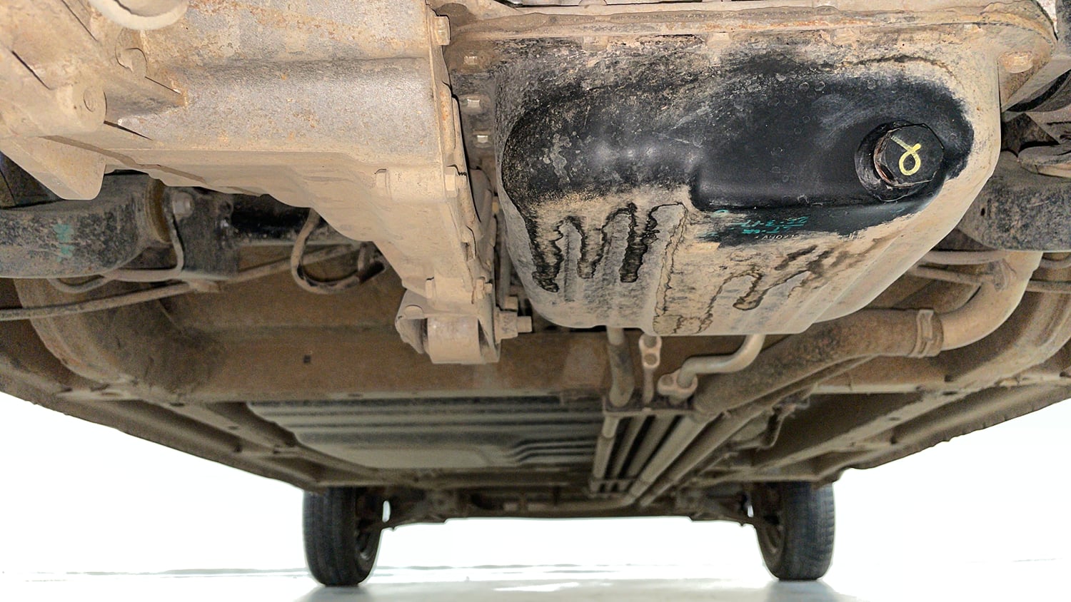 Used 2017 Tata Nano Twist XTA Petrol Automatic extra REAR UNDERBODY VIEW (TAKEN FROM REAR)