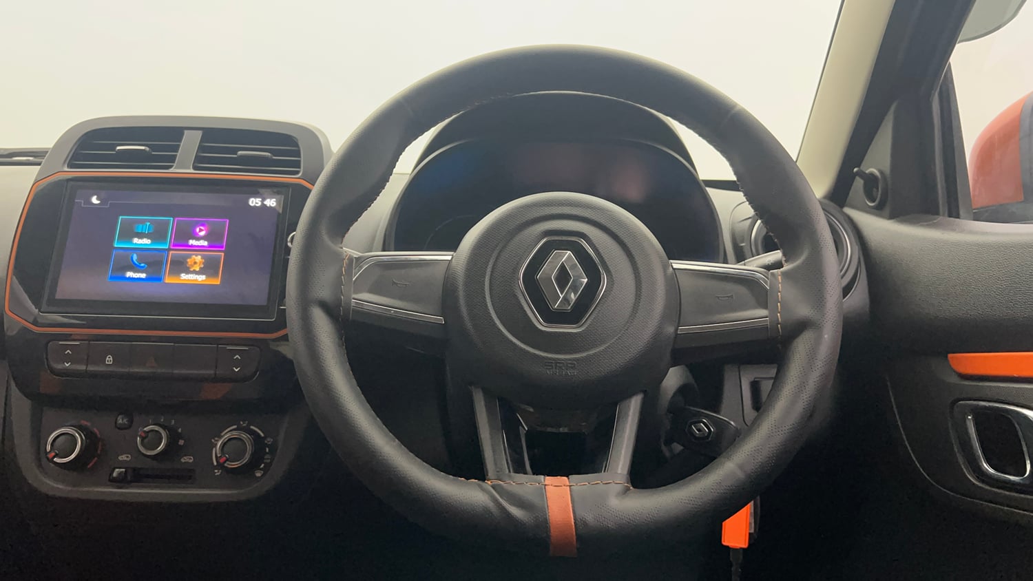 Used 2021 Renault Kwid CLIMBER 1.0 Opt Petrol Manual interior STEERING VIEW