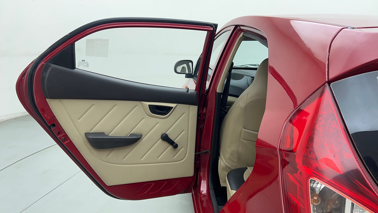 Used 2016 Hyundai Eon D-Lite + Petrol Manual interior LEFT REAR DOOR OPEN VIEW