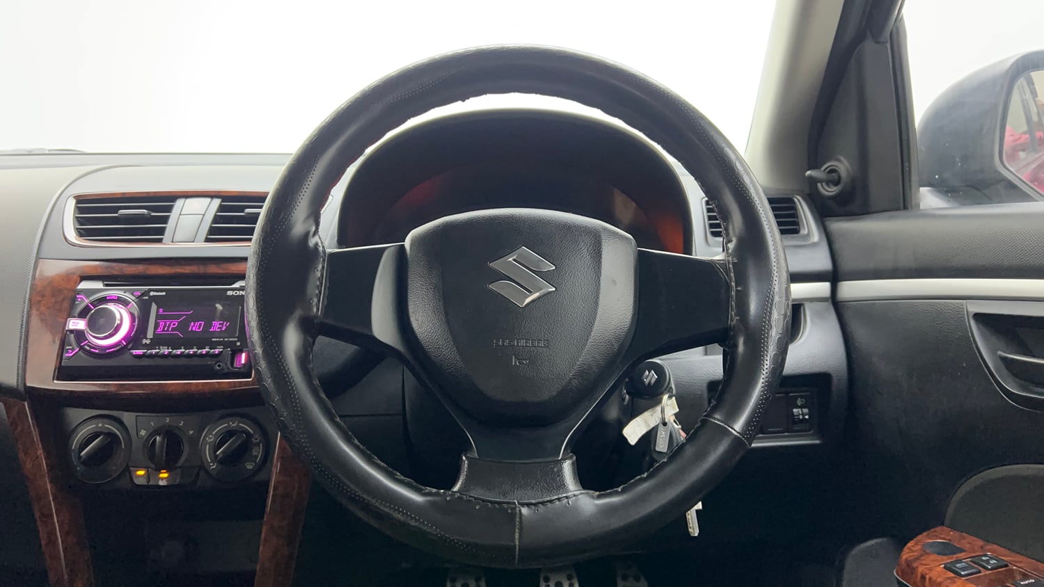 Used 2017 Maruti Suzuki Swift Lxi (O) Petrol Manual interior STEERING VIEW