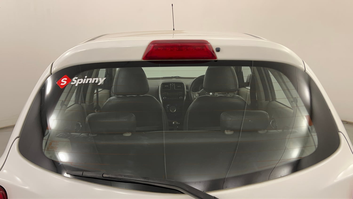 Used 2013 Nissan Micra XV CVT Petrol Automatic exterior BACK WINDSHIELD VIEW