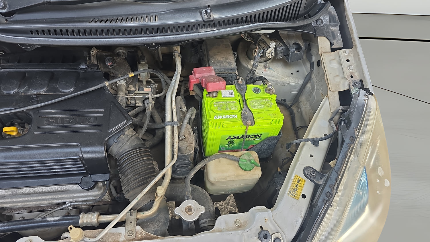 Used 2015 Maruti Suzuki Wagon R VXI Petrol Manual engine ENGINE LEFT SIDE VIEW