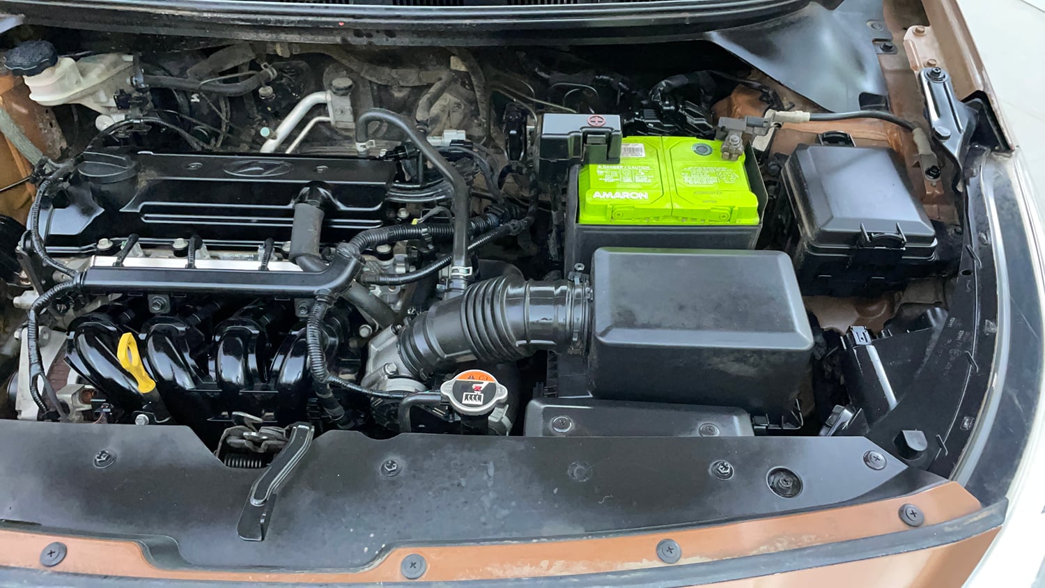 Used 2016 Hyundai i20 Active 1.2 SX Petrol Manual engine ENGINE LEFT SIDE VIEW