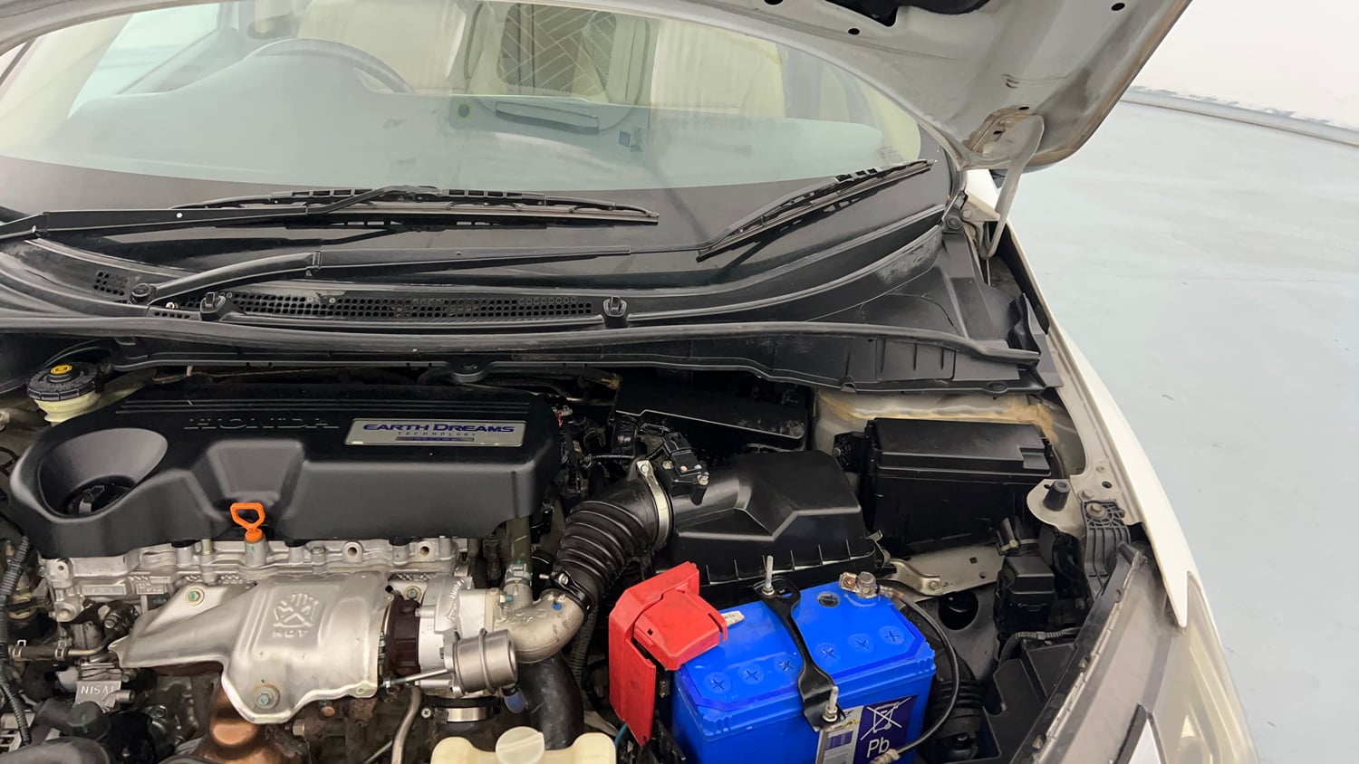 Used 2018 Honda City ZX Diesel Diesel Manual engine ENGINE LEFT SIDE HINGE & APRON VIEW