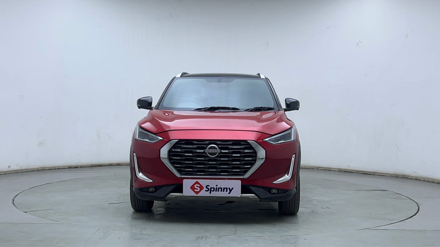 Used 2024 Nissan Magnite XV Premium Turbo CVT Dual Tone Petrol Automatic exterior FRONT VIEW