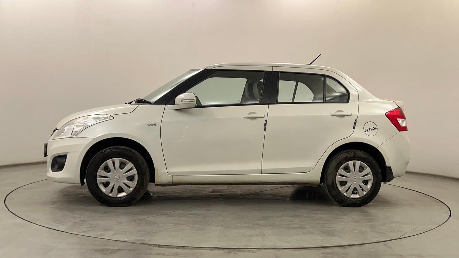 Used 2012 Maruti Suzuki Swift Dzire VXI Petrol Manual exterior LEFT SIDE VIEW