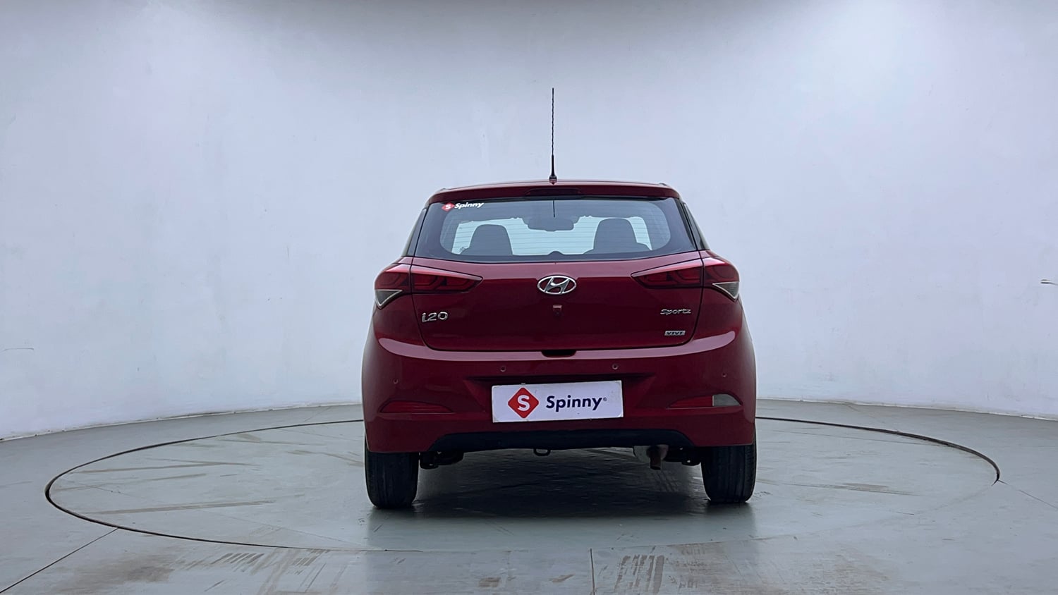 Used 2016 Hyundai Elite i20 Sportz 1.2 Petrol Manual exterior BACK VIEW