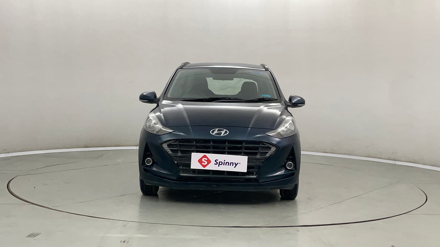 Used 2021 Hyundai Grand i10 Nios Sportz Petrol+cng(outside fitted) Cng Manual exterior FRONT VIEW