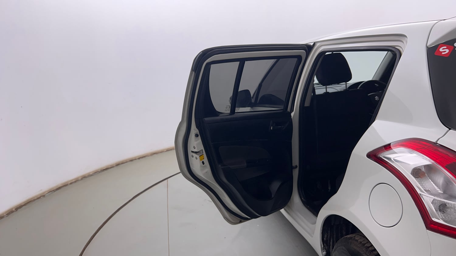 Used 2015 Maruti Suzuki Swift VXi Petrol Manual interior LEFT REAR DOOR OPEN VIEW