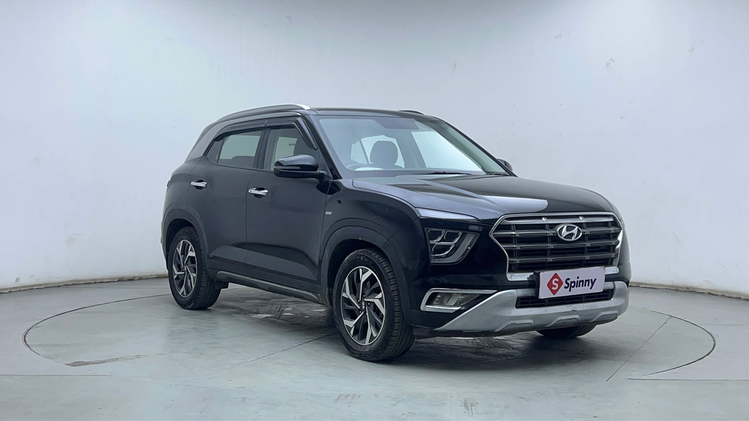 Used 2020 Hyundai Creta SX (O) 1.5 Petrol IVT Petrol Automatic exterior RIGHT FRONT CORNER VIEW
