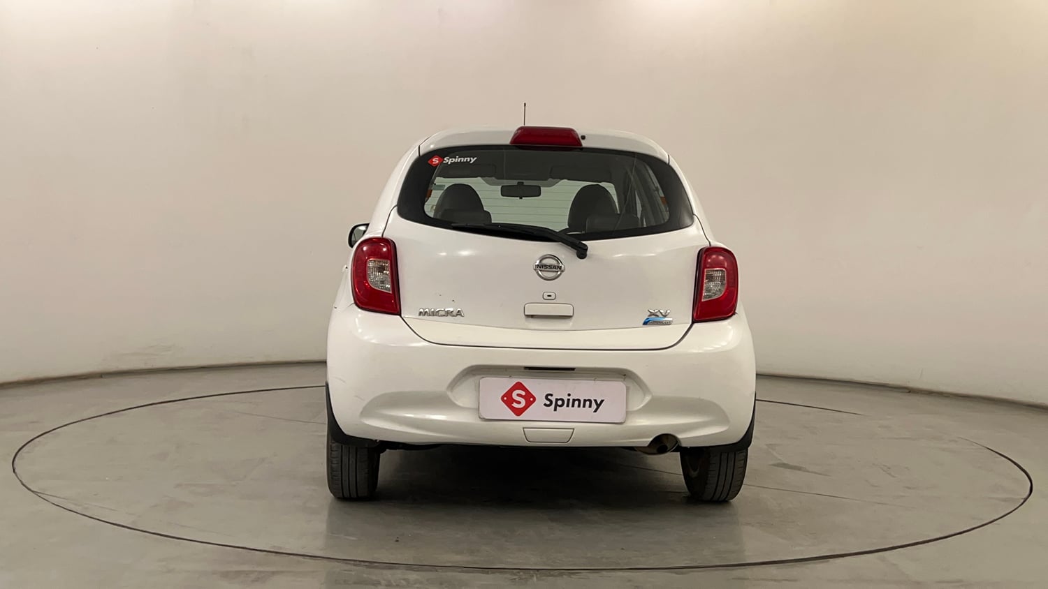 Used 2013 Nissan Micra XV CVT Petrol Automatic exterior BACK VIEW
