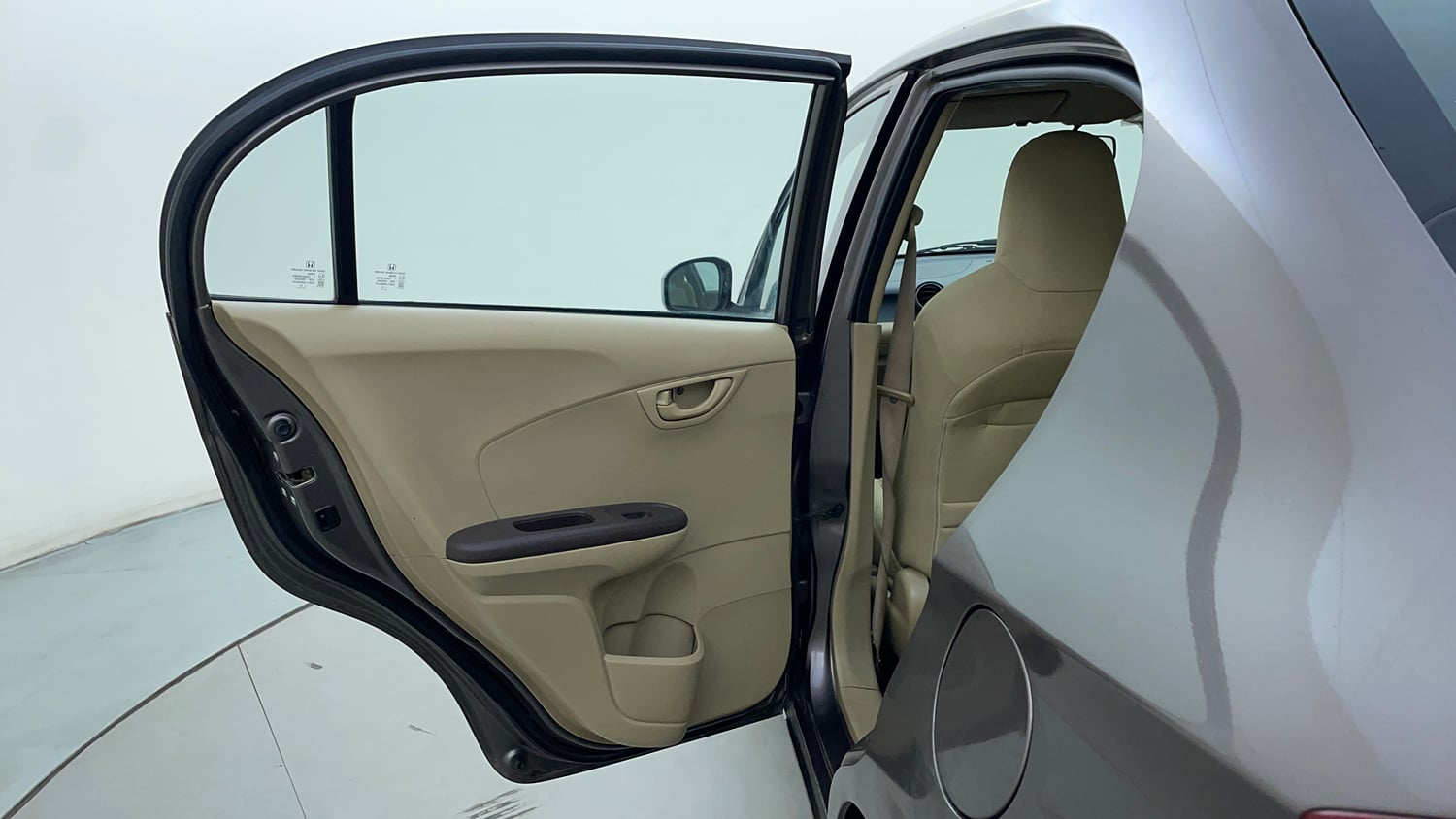 Used 2013 Honda Amaze 1.5 S i-DTEC Diesel Manual interior LEFT REAR DOOR OPEN VIEW