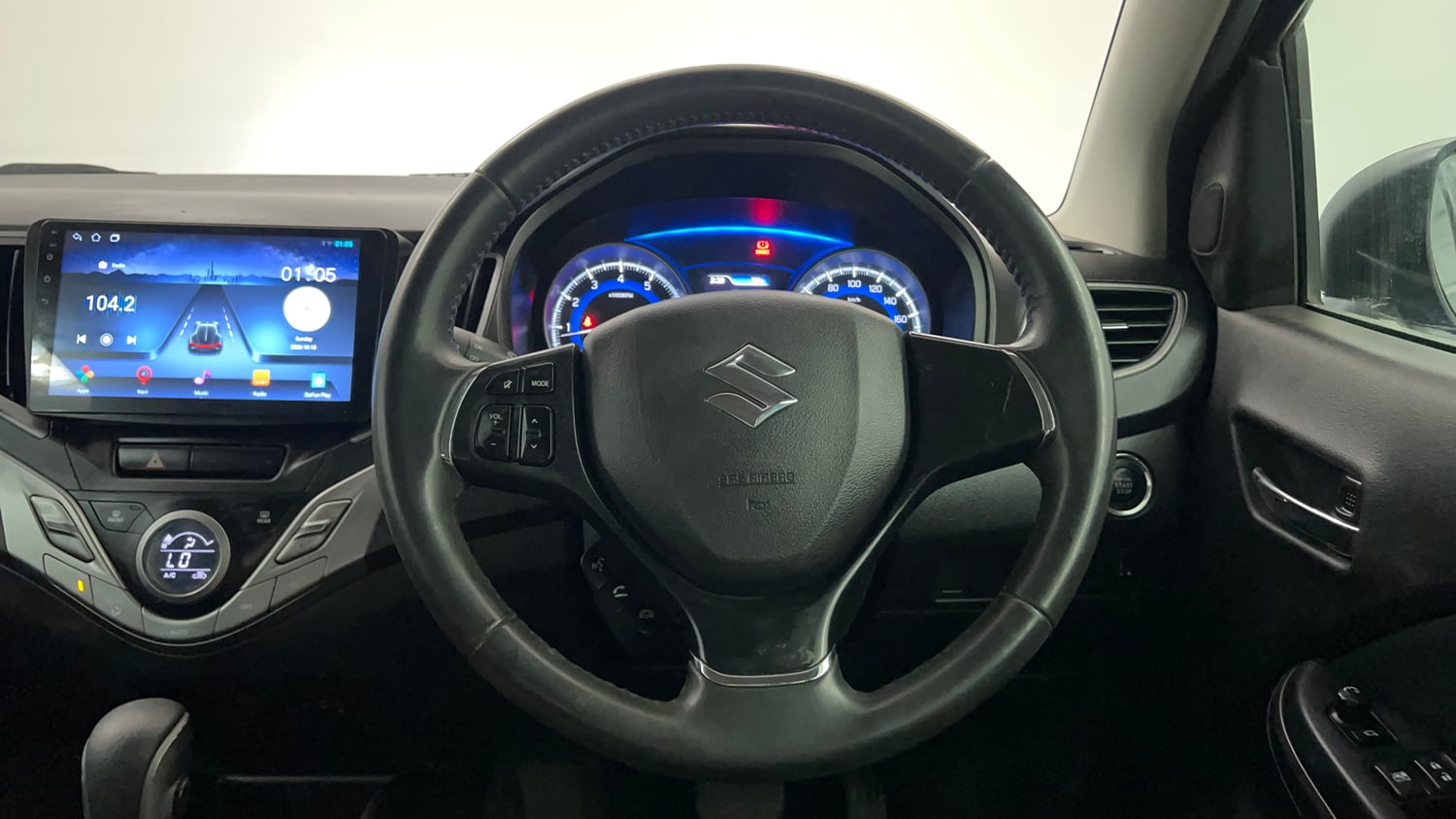 Used 2019 Maruti Suzuki Baleno Alpha Automatic Petrol Automatic interior STEERING VIEW